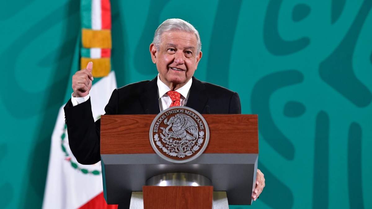 El presidente López Obrador