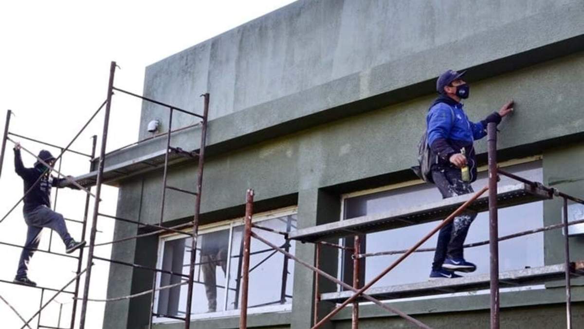 Edificio en obra. Fuente: (Twitter)
