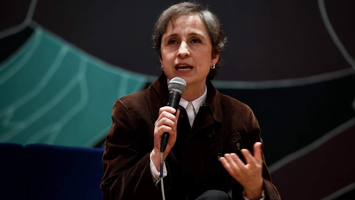 La periodista Carmen Aristegui