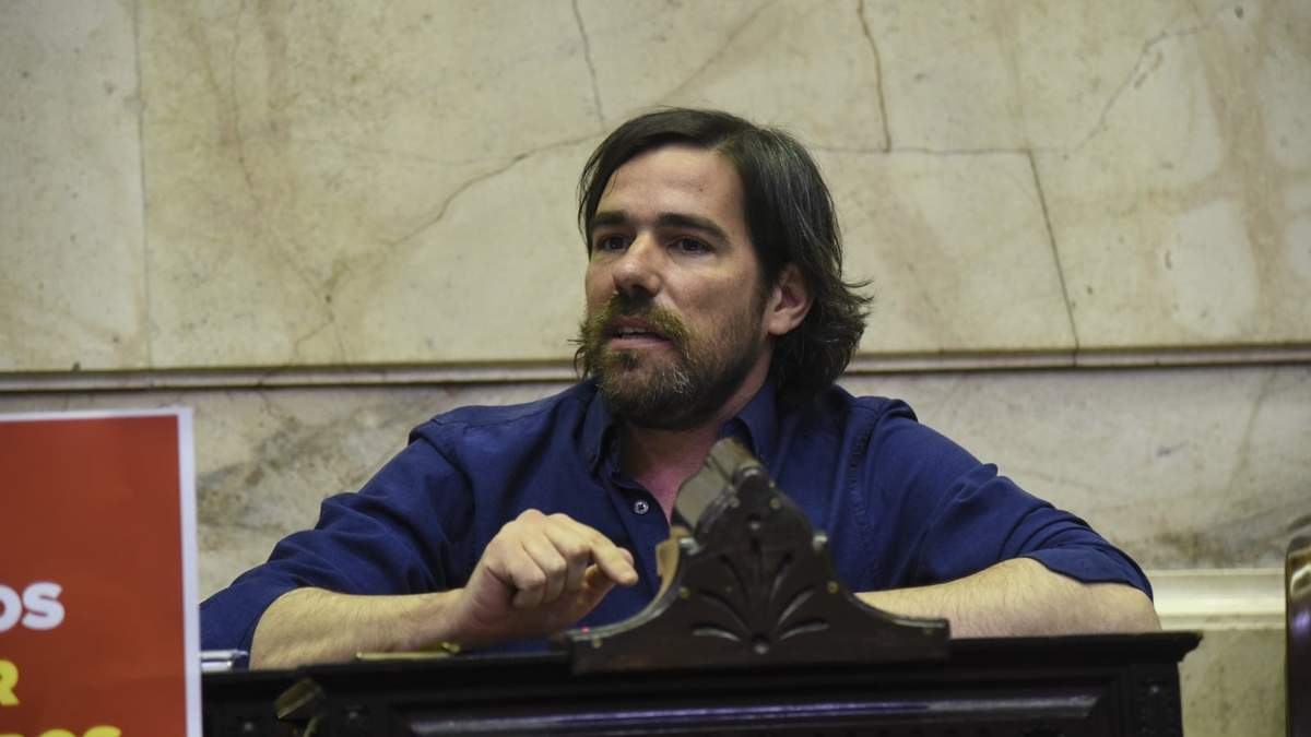 Nicolás del Caño. Fuente: (Twitter)