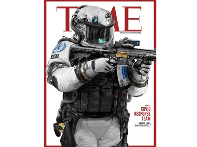 Falsa, la portada de la revista Time con soldados de la ONU que combaten el covid-19