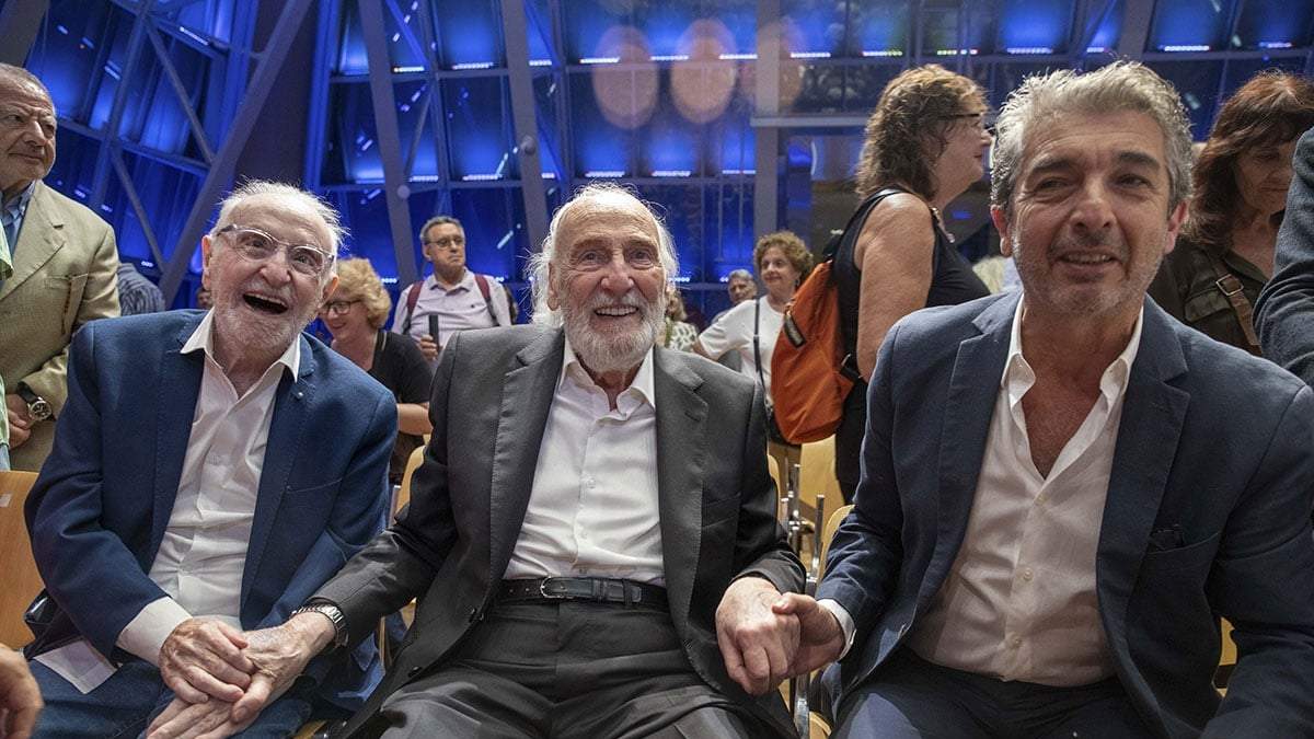 Héctor Alterio y Ricardo Darín