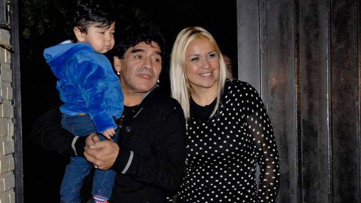 Diego Maradona y Verónica Ojeda. Fuente: (Instagram)