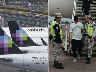 Hombre que intentó desviar avión de Volaris hacia EU es internado en Puente Grande