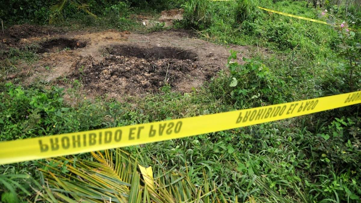 Zona restringida en una fosa