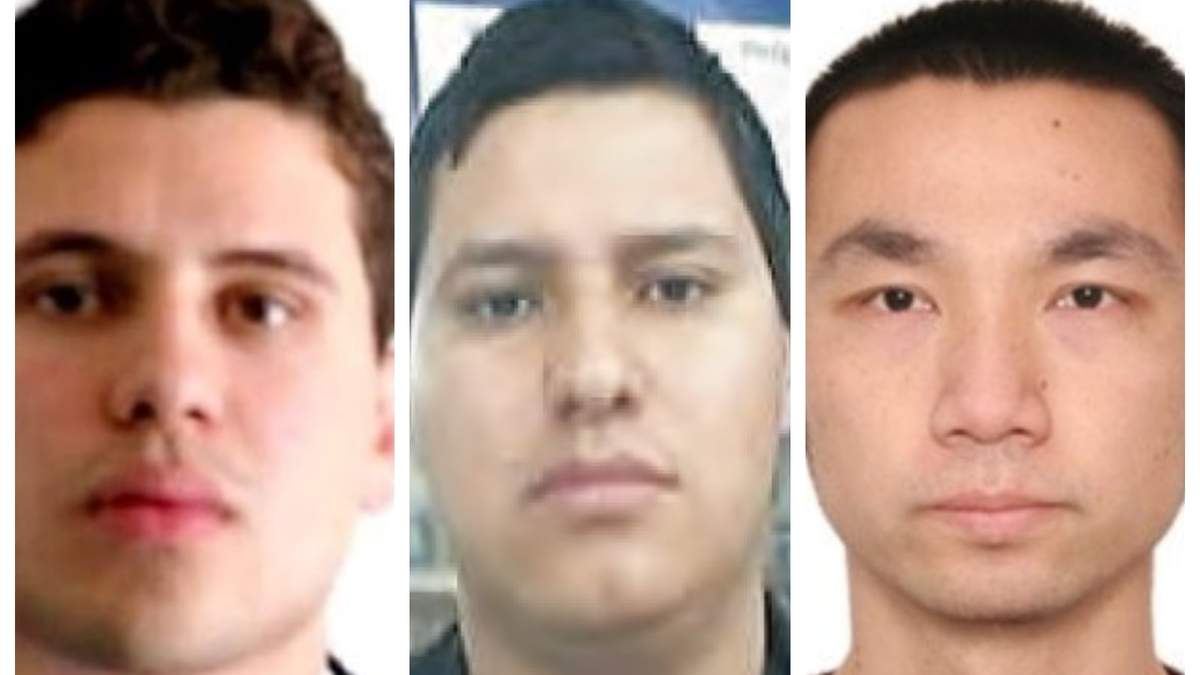 Iván Archivaldo Guzmán, Óscar Noé Medina González y Kun Jiang