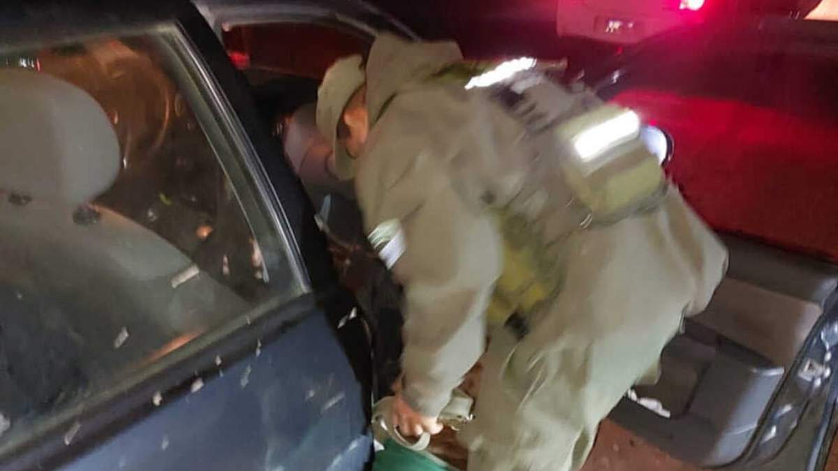 Agentes de Gendarmería Nacional. Fuente: (Facebook).