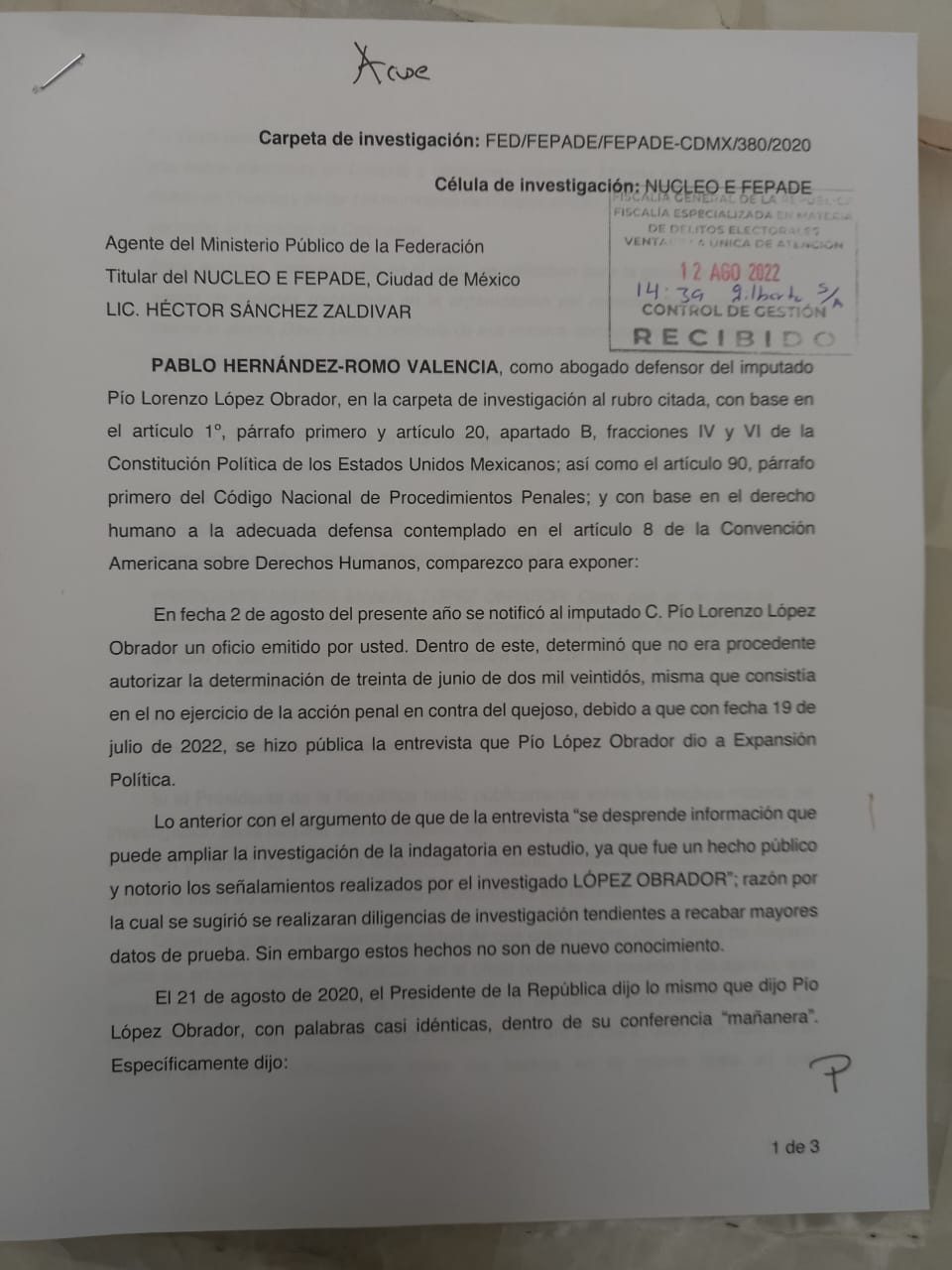 pio 1