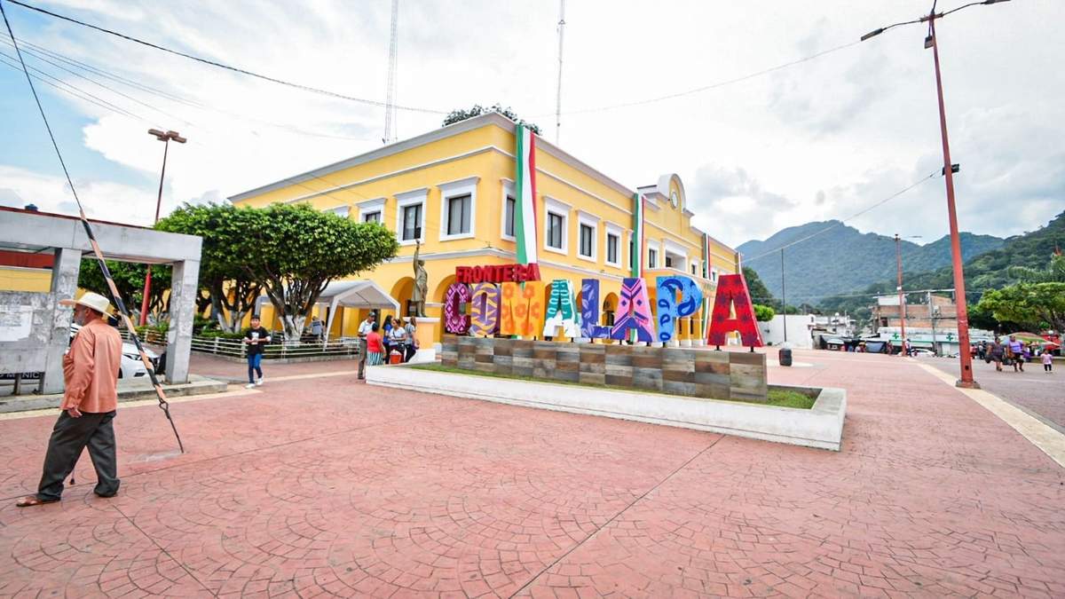 Frontera Comalapa, en la región chiapaneca azotada por la violencia
