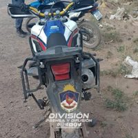 La Policía recuperó una moto de alta cilindrada poco después de que la robaran