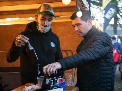 Marcos Koopmann visitó la Fiesta de la Cerveza Artesanal y resaltó la gran producción local