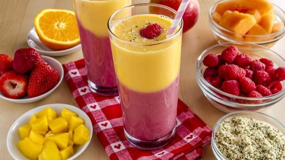 Licuados de fruta para enfrentar el coronavirus. Fuente: (Twitter)
