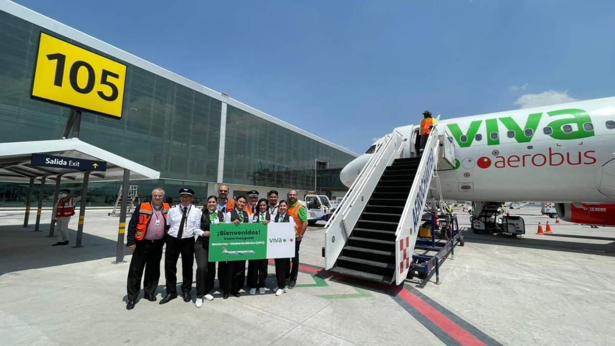 Viva Aerobús inaugura vuelos desde el AIFA