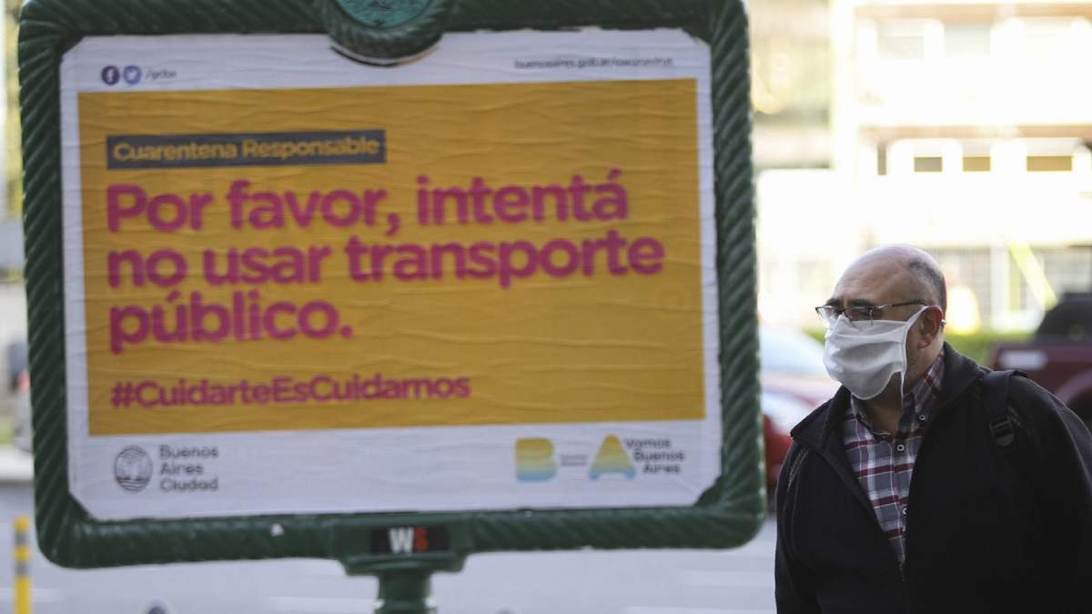La Ciudad registró un mes de descenso en las cifras de contagios. Fuente: (Twitter)
