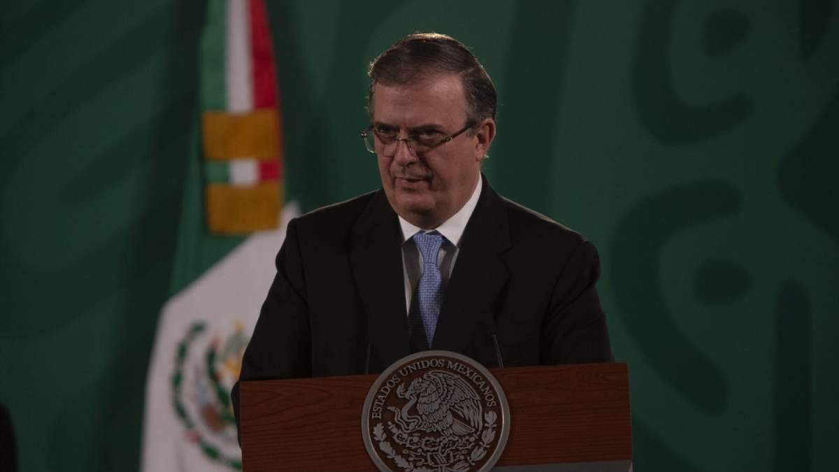“No lo teníamos previsto. La variante Delta", dijo el canciller Marcelo Ebrard
