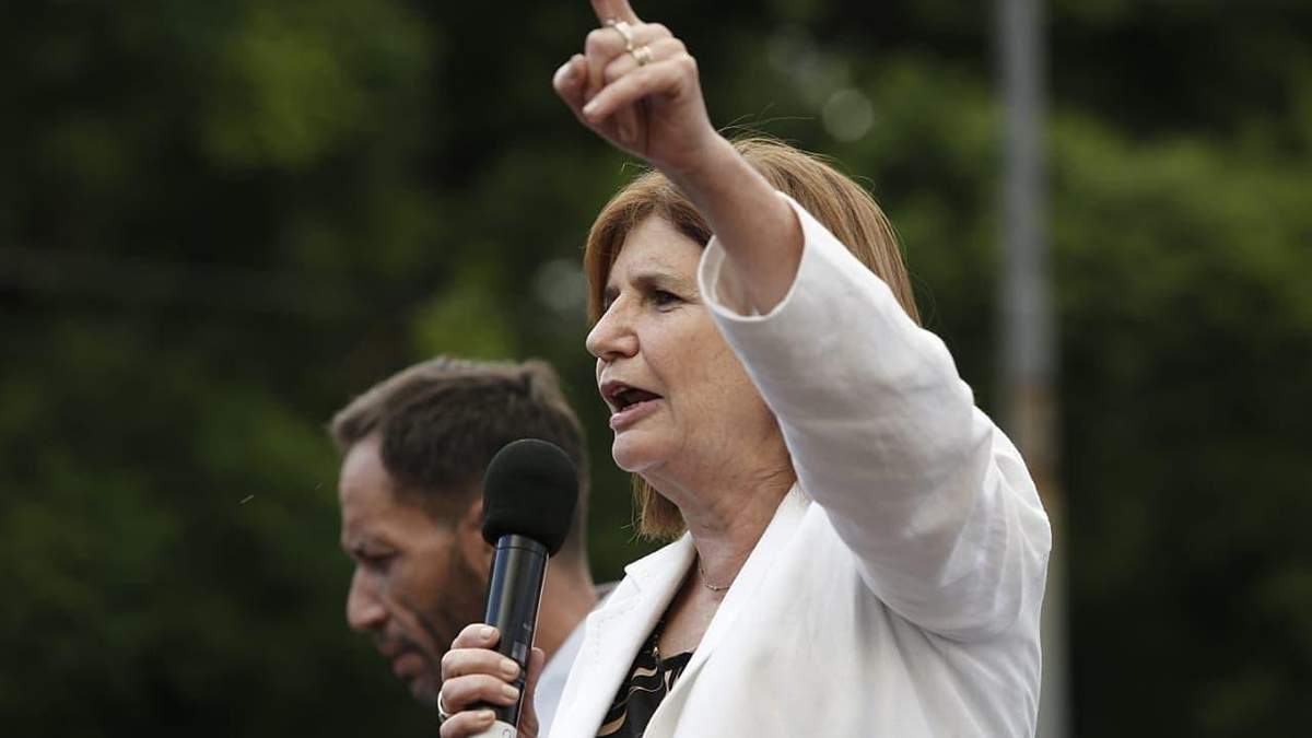 La presidenta del PRO, Patricia Bullrich. Fuente: (Twitter)