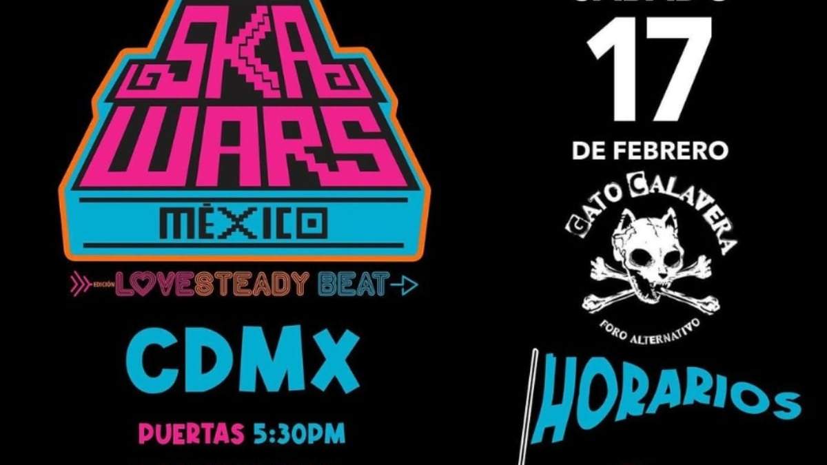 El cartel de Ska Wars Love Steady Beat