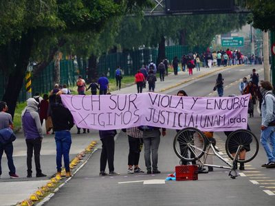 Alumna del CCH Sur denuncia que fue violada dentro del plantel; estudiantes se movilizan