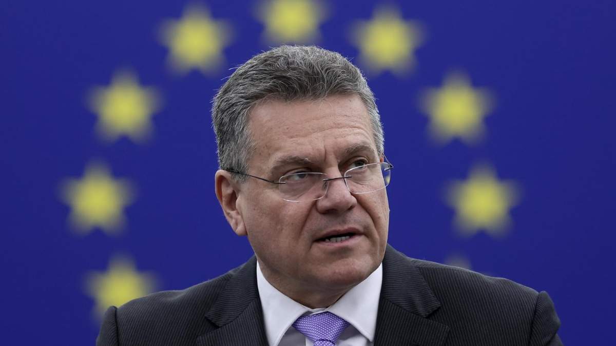 Maros Sefcovic, comisario europeo de comercio.