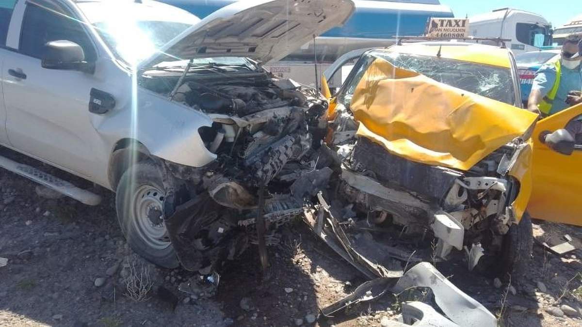 El siniestro ocurrió cerca del Parque Industrial de Neuquén Capital. Fuente: (Twitter)