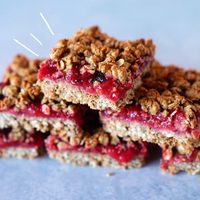 Barritas de frutilla con avena: deliciosas, sin harina y con solo seis ingredientes