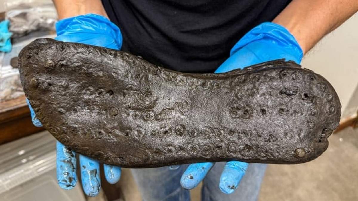 Suela de zapato de cuero de 32,6 cm de Magna Fort