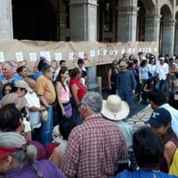 'Clausuran” el Palacio de Gobierno en Morelos; exigen cese hostigamiento
