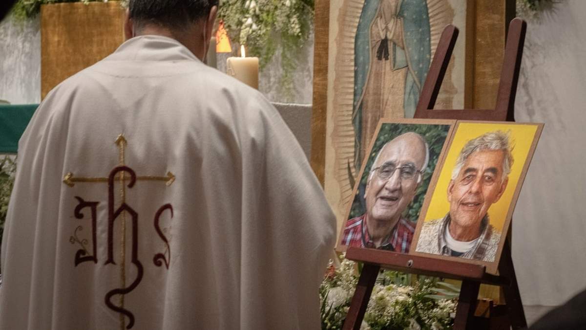 Celebración religiosa para recordar a los jesuitas Javier Campos y  Joaquín Mora