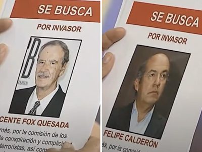 Ejército y Policía de Venezuela distribuirán carteles de "se busca" contra Fox y Calderón (Video)