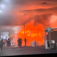 Incendio provoca evacuaciones usado para la cumbre climática en Brasil (Video)