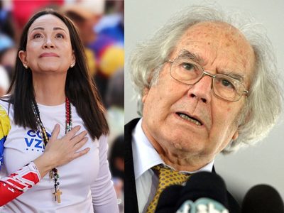 Fuerte acusación del Premio Nobel argentino, Adolfo Pérez Esquivel, a María Corina Machado tras ser galardonada