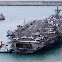 Un portaaviones de EU llega a Corea del Sur, días después de que Corea del Norte lanzara misiles
