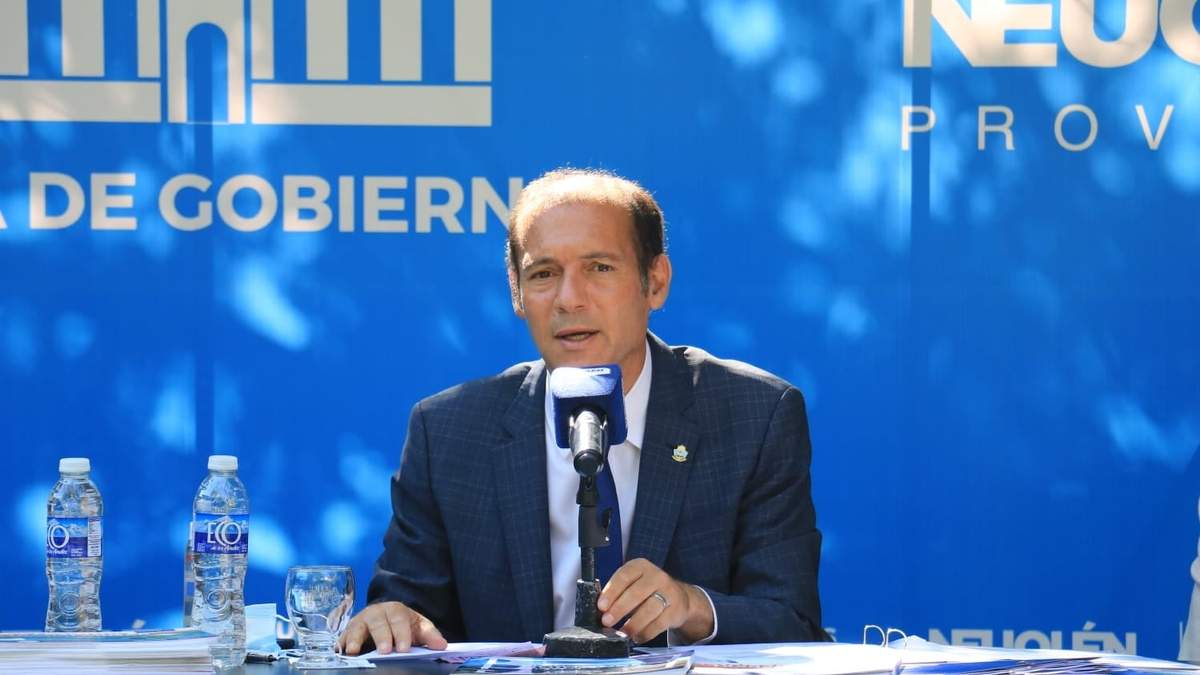Omar Gutiérrez, gobernador de Neuquén. Fuente: (Twitter)
