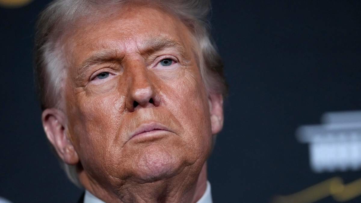 El presidente estadounidense Donald Trump en la ceremonia de premios del Centro Kennedy en Washington el 7 de diciembre del 2025