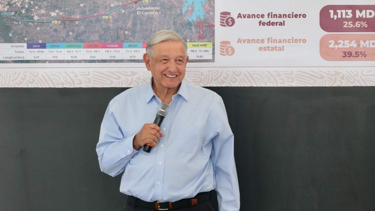 El presidente Andrés Manuel López Obrador