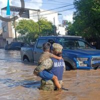 Sheinbaum reporta 982 kilómetros de carreteras federales afectadas por las lluvias