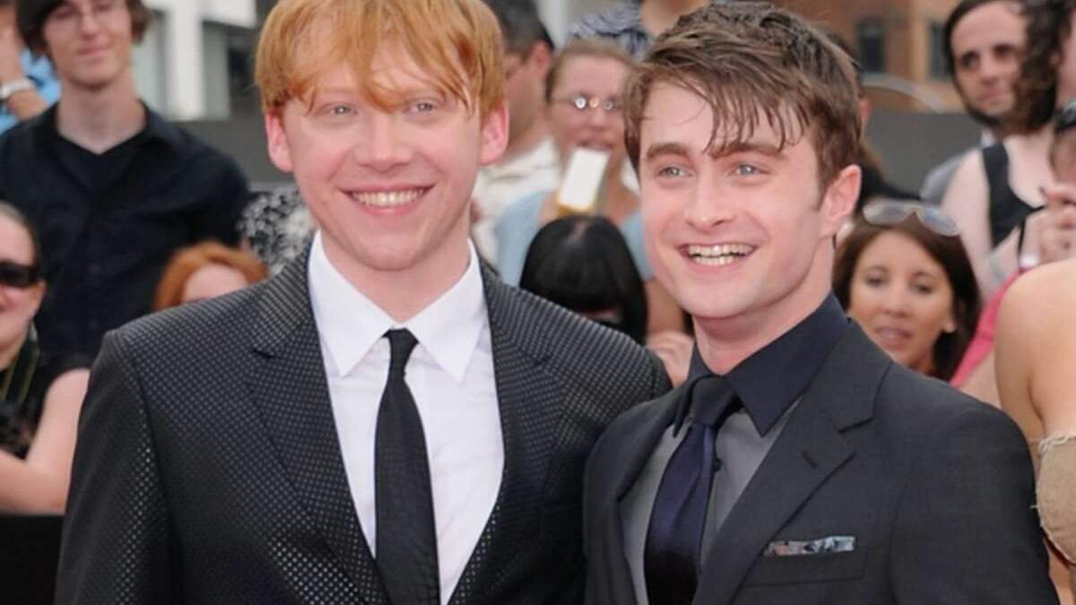 Rupert Grint y Daniel Radcliffe. Fuente: (Instagram)