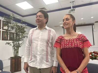 Sheinbaum promete continuar los planes de convertir terrenos de Calica en zona de convivencia