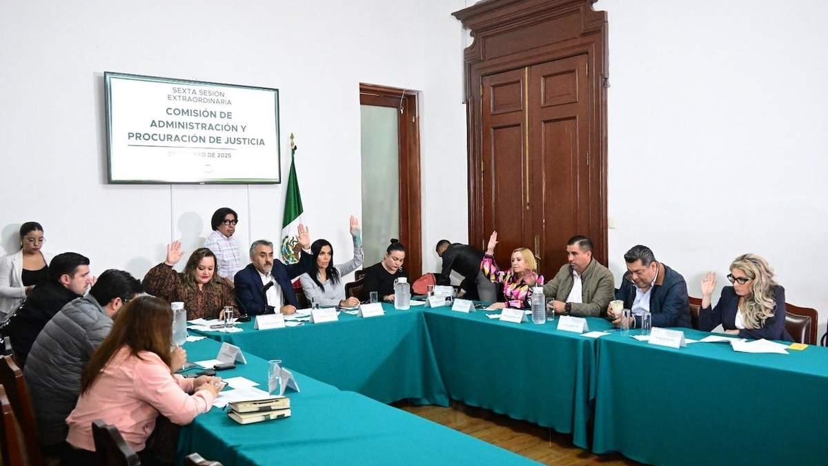 Reunión de la Comisión de Administración y Procuración de Justicia