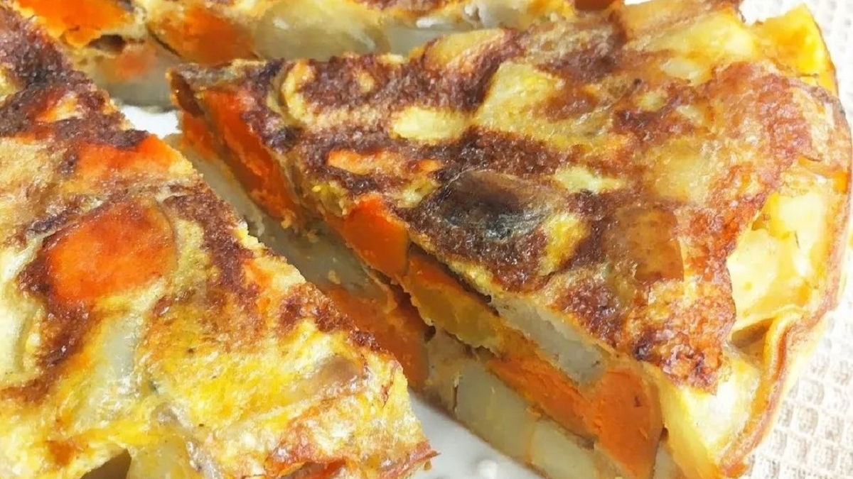 Tortilla de papas. Fuente: (Instagram)