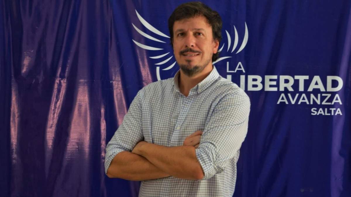Roque Cornejo, se impuso como candidato a senador y es uno de los referentes de La Libertad Avanza en Salta.