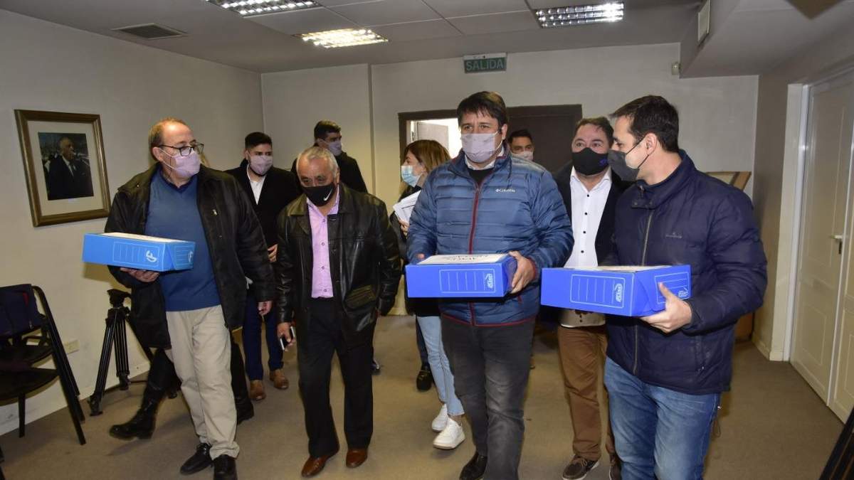 Presentación de la lista Azul del MPN. Fuente: (Twitter)