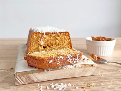 Budín de dulce de leche: esponjoso, súper fácil y perfecto para la hora del mate