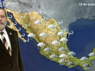 Llega el frente frío 7; lluvias muy fuertes e intensas azotarán el miércoles a estas entidades