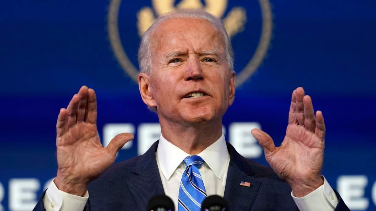 El presidente electo de Estados Unidos, Joe Biden