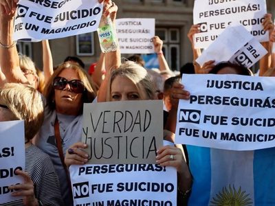 A cinco años de la muerte de Nisman, la oposición llevó a cabo una marcha en Plaza Vaticano
