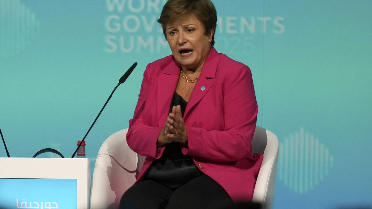 La directora gerente del Fondo Monetario Internacional, Kristalina Georgieva