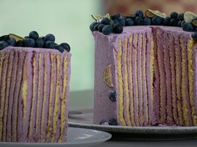 Cómo hacer una torta vertical de arándanos como la de “Bake Off” y no fallar en el intento