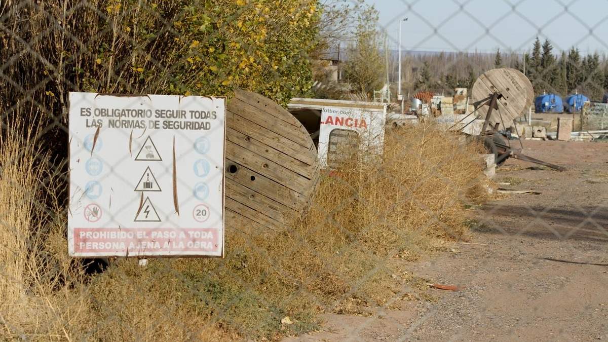 Predio donde fueron encontrados los transformadores con PCB. Fuente: (Emiliano Ortiz)