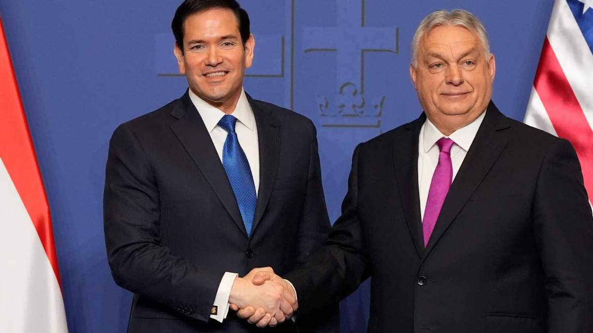 Marco Rubio se reunió con el primer ministro húngaro, Viktor Orbán